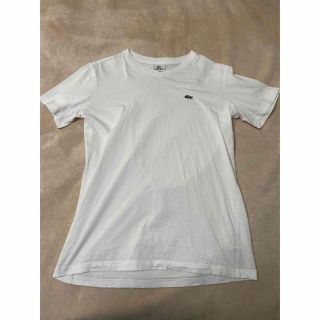 ラコステ(LACOSTE)のLACOSTE 万能白tシャツ(Tシャツ(半袖/袖なし))