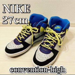 ナイキ(NIKE)の3/10まで値下げ中！【NIKE/ナイキ】ナイキ コンベンション ハイ 27cm(スニーカー)