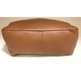 UNISEX S/M ヤングアンドオルセン ブラウン 茶 トートバッグ シボ革 本