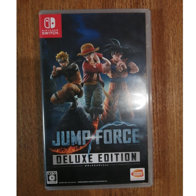 JUMP FORCE デラックスエディション Switch エンタメ/ホビーのゲームソフト/ゲーム機本体(家庭用ゲームソフト)の商品写真