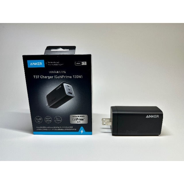 Anker(アンカー)のAnker GanPrime 120W / 737 Charger スマホ/家電/カメラのスマホアクセサリー(その他)の商品写真