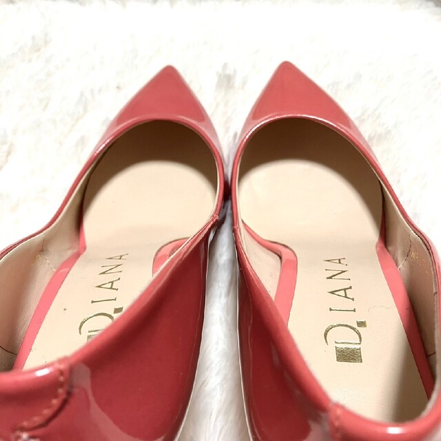 DIANA(ダイアナ)の★DIANA★ダイアナ クリアグラデーションヒール パンプス ピンク 21.5 レディースの靴/シューズ(ハイヒール/パンプス)の商品写真