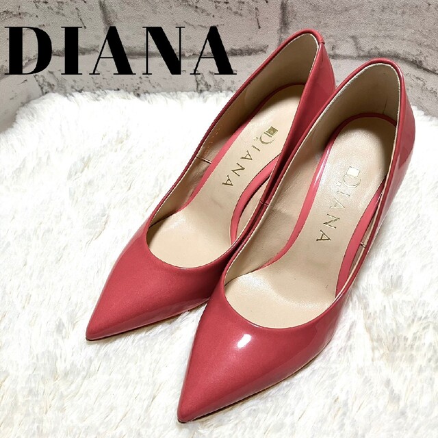 DIANA(ダイアナ)の★DIANA★ダイアナ クリアグラデーションヒール パンプス ピンク 21.5 レディースの靴/シューズ(ハイヒール/パンプス)の商品写真