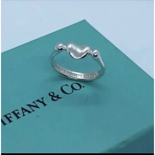 美品✨ ティファニー TIFFANY＆CO リング 指輪 シルバー 14号