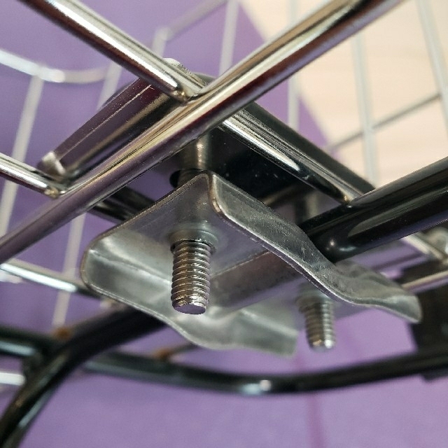 BRIDGESTONE(ブリヂストン)のXB1・シルヴァ・オルディナ用フロントバスケット&キャリアセット スポーツ/アウトドアの自転車(パーツ)の商品写真
