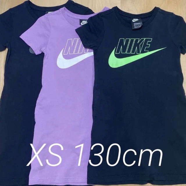 NIKE(ナイキ)のNIKE ワンピース 3点セット XS 130cm キッズ/ベビー/マタニティのキッズ服女の子用(90cm~)(ワンピース)の商品写真