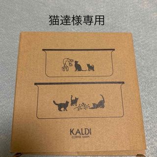 カルディ(KALDI)のカルディ　ホーローコンテナ2個セット他5点(容器)