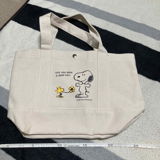 SNOOPY(スヌーピー)のスヌーピー　ミニトートバッグ レディースのバッグ(トートバッグ)の商品写真