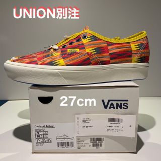 バンズボルト(VANS VAULT)の27 送料無料　ユニオン　別注　バンズ　オーセンティックペンドルトン調(スニーカー)