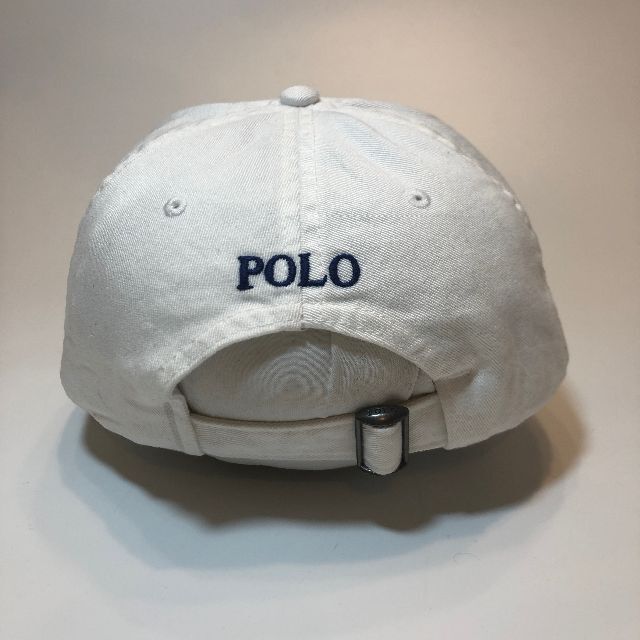 POLO RALPH LAUREN(ポロラルフローレン)の新品未使用 ポロ ラルフローレン ポニー キャップ 白 N103 メンズの帽子(キャップ)の商品写真