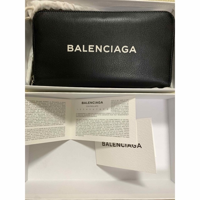 Balenciaga(バレンシアガ)の美品　正規店購入　刻印あり　BALENCIAGA バレンシアガ   長財布 メンズのファッション小物(長財布)の商品写真