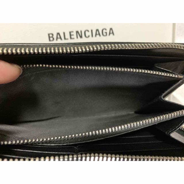 Balenciaga(バレンシアガ)の美品　正規店購入　刻印あり　BALENCIAGA バレンシアガ   長財布 メンズのファッション小物(長財布)の商品写真