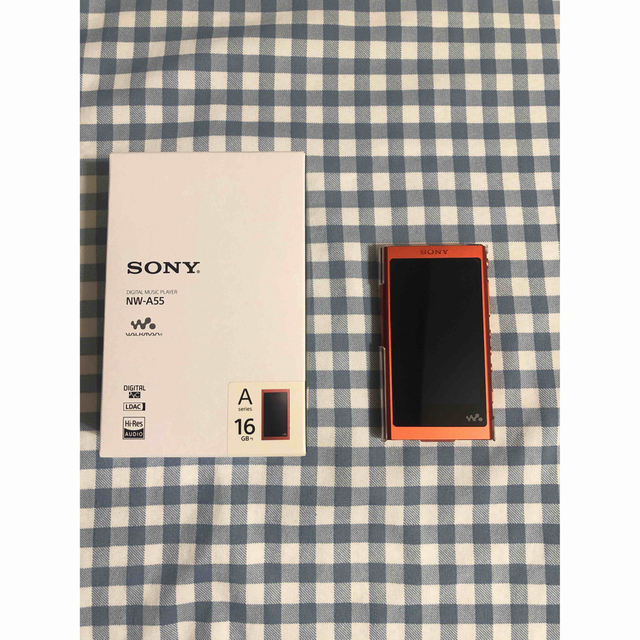 ポータブルプレーヤーSONY  ウォークマン Aシリーズ NW-A55(R)