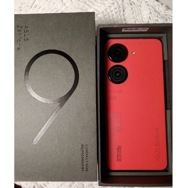 Zenfone9 レッド