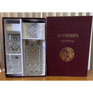 BOHEMIA Cristal - ボヘミアクリスタル デキャンタ グラスセット
