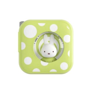 ミッフィー(miffy)の[MIPOW] ミッフィー 高速充電器 ACアダプター 30W ［グリーン］(バッテリー/充電器)