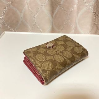 コーチ(COACH)のCOACH 二つ折り財布 赤(財布)