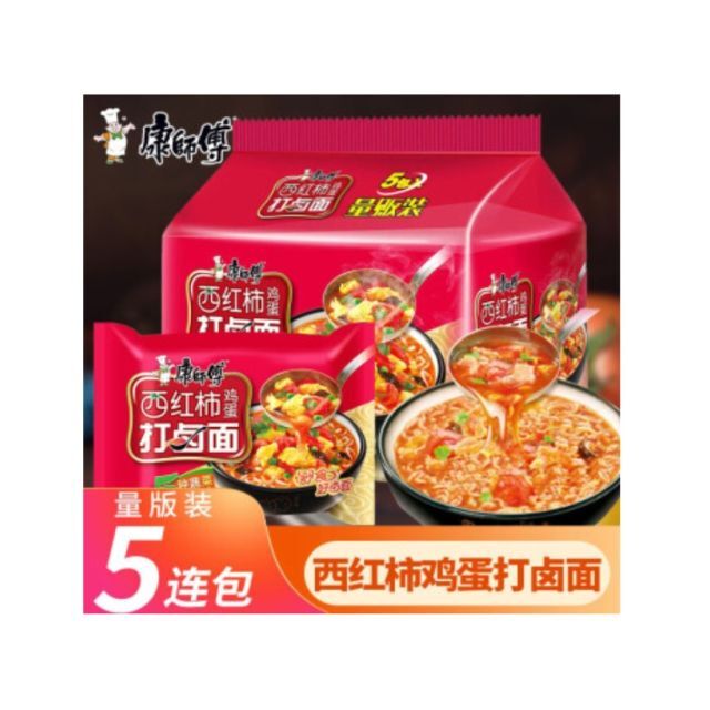 新品（送料無料）康師傅西红柿鸡蛋打卤面104g*30 食品/飲料/酒の食品(麺類)の商品写真