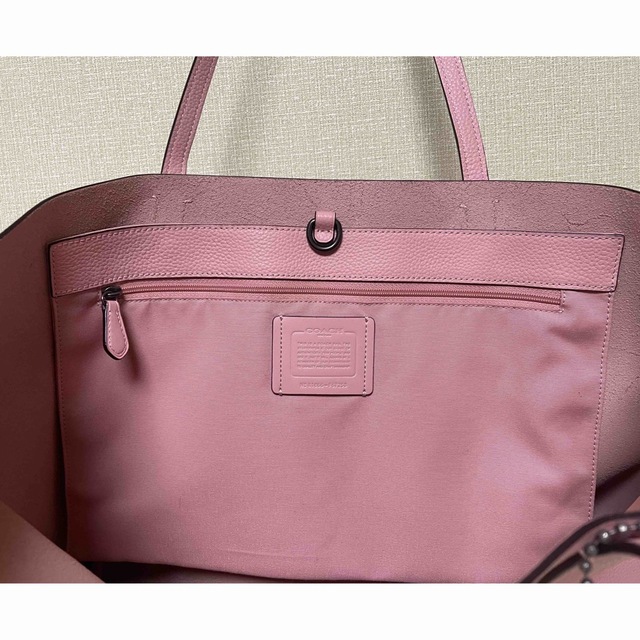 COACH(コーチ)のコーチ　トートバッグ　桜ピンク レディースのバッグ(トートバッグ)の商品写真