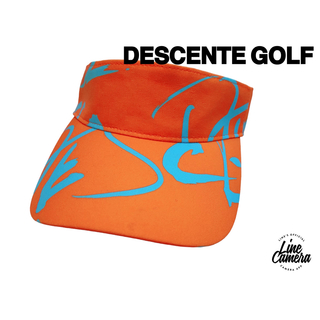 デサント(DESCENTE)の新品未使用！DESCENTE GOLF デサントゴルフ　サンバイザー　帽子(その他)