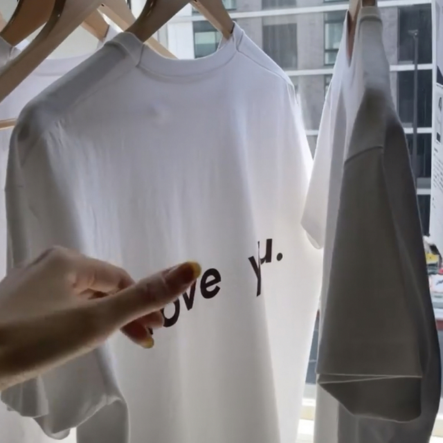 ボトムを作り続け40年 ※専用※【新品】encircle loveletter Tシャツ