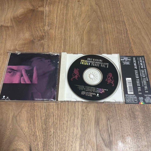 吉川晃司　LIVE CD GOLDEN YEARS VOL 2 エンタメ/ホビーのCD(ポップス/ロック(邦楽))の商品写真