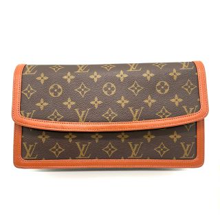 ルイヴィトン(LOUIS VUITTON)のルイヴィトン  ポシェットダムGM モノグラム クラッチ　M51810 【美品】(セカンドバッグ/クラッチバッグ)