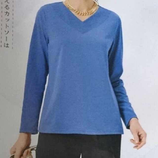 シャルレエレガンスカットソー❤︎Lブルー aptsources.com.au