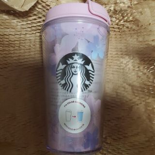 スターバックス(Starbucks)の【新品送料込】スタバSAKURA2023カラーチェンジングタンブラー355ml(食器)