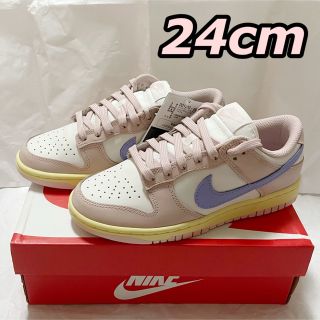 ナイキ(NIKE)のNike WMNS Dunk Low Pink Oxford ピンク 24cm(スニーカー)