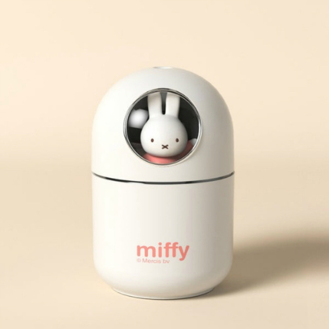 miffy(ミッフィー)の[MIPOW] ミッフィー カプセル型 加湿器 320ml ［ホワイト&ピンク］ スマホ/家電/カメラの生活家電(加湿器/除湿機)の商品写真