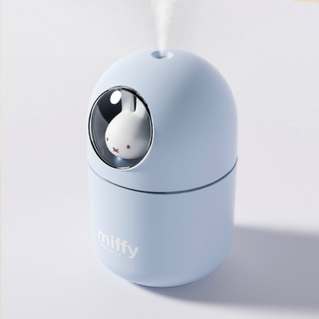 miffy(ミッフィー)の[MIPOW] ミッフィー カプセル型 加湿器 320ml ［ホワイト&ピンク］ スマホ/家電/カメラの生活家電(加湿器/除湿機)の商品写真