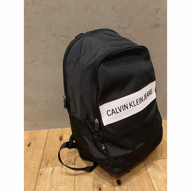 Calvin Klein(カルバンクライン)の新品送料込み　カルバンクラインジーンズ　バックパック　ブラック メンズのバッグ(バッグパック/リュック)の商品写真