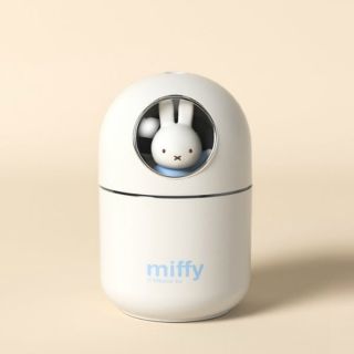 ミッフィー(miffy)の[MIPOW] ミッフィー カプセル型 加湿器 320ml ［ホワイト&ブルー］(加湿器/除湿機)