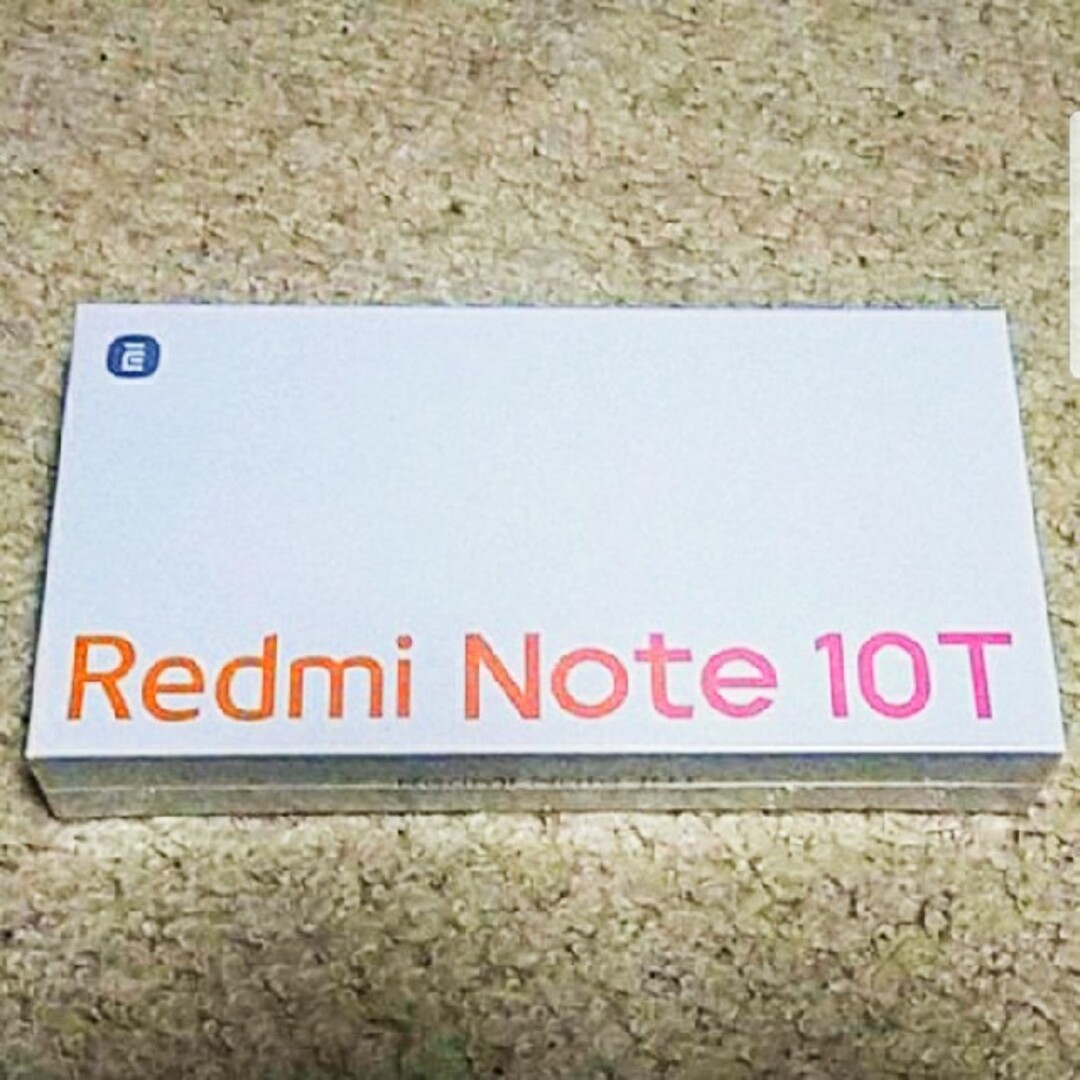 携帯【新品】Xiaomi『Redmi Note 10T』黒（4GB/64GB）