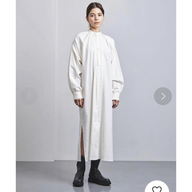 美品!定価4.2万!hyke リネンスモックワンピース | フリマアプリ ラクマ