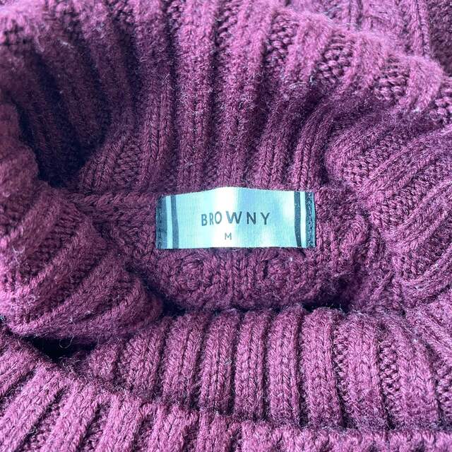 BROWNY(ブラウニー)のBROWNY タートルネックニット レディースのトップス(ニット/セーター)の商品写真