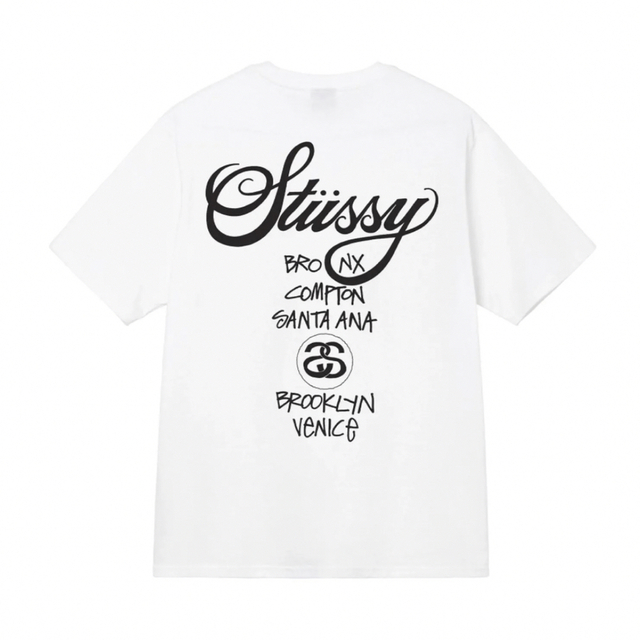 ステューシーSTUSSY Tシャツ World Tour Tee 1