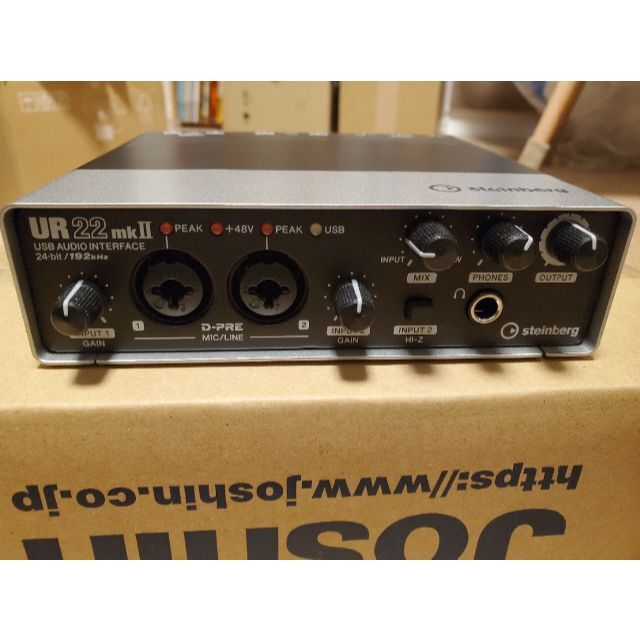 steinberg UR22mkⅡ 未使用に近い