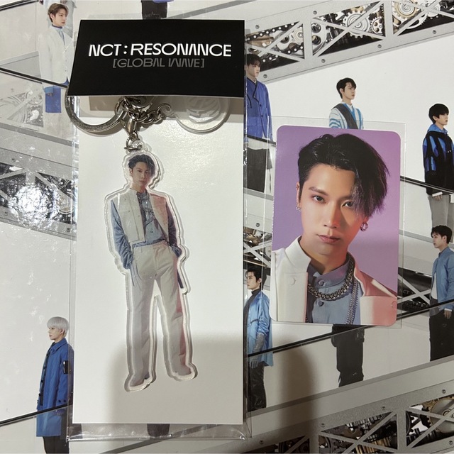 NCT RESONANCE テン アクリルキーリング キーホルダー トレカ