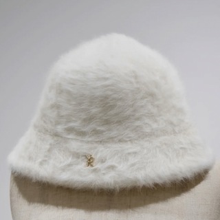 YILON shaggy fur bucket hat(ハット)