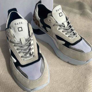 新品D.A.T.E.×金子綾 別注ダッドスニーカー 38-