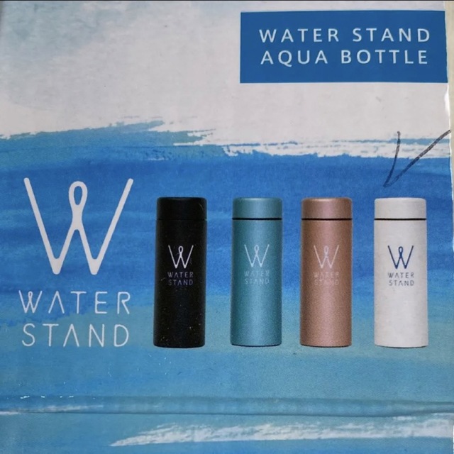 WATER STAND メタリック真空スリムマグボトル　Aqua Bottle