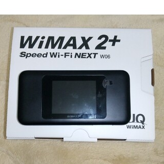 ファーウェイ(HUAWEI)のSPEED Wi-Fi NEXT W06(その他)