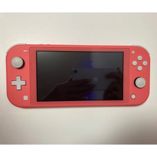 ニンテンドウ(任天堂)のスイッチライト ジャンク ピンク(家庭用ゲーム機本体)