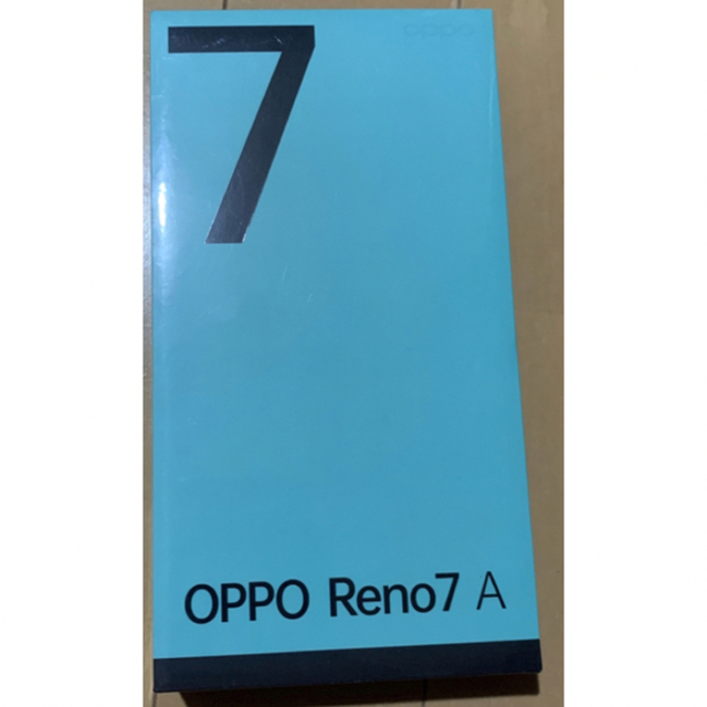 【新品未使用品】オッポ OPPO Reno7 A スターリーブラック