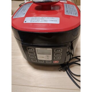 コイズミ(KOIZUMI)のコイズミ KSC-3501/R マイコン電気圧力鍋(調理機器)