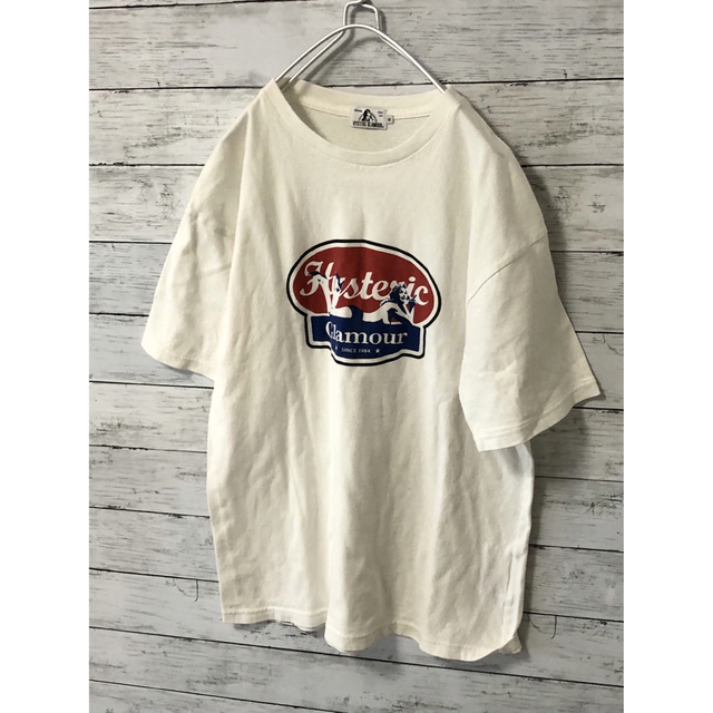 新品 白M HYSTERIC GLAMOUR  野口強 tシャツ