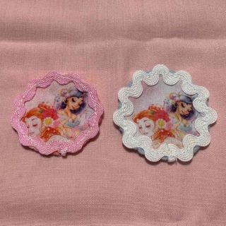 ディズニー(Disney)のジャスミン★ベル　ハンドメイド　ミニワッペン(各種パーツ)