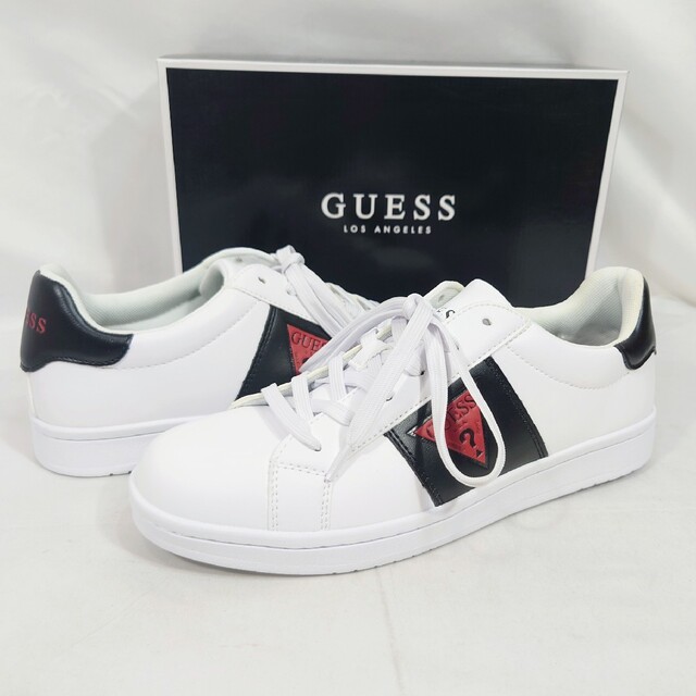 【26.5cm】GUESS ゲス スニーカー LODDA ホワイト